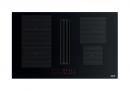 Franke Induction Hob With Integr.Chimney Hood Fma 8381 Hi Black Glass/White Gr.