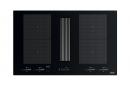 Franke Induction Hob With Integr.Chimney Hood Fmy 8391 Hi Black Glass/White Gr.