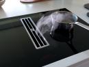 Franke Induction Hob With Integr.Chimney Hood Fma 8391R Hi Black Glass/White Gr.