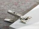 BLUM 73B3590 hinge, overlay, thick cabinet side, Blumotion, Inserta, 110°