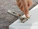 BLUM 73B3590 hinge, overlay, thick cabinet side, Blumotion, Inserta, 110°
