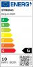 StrongLumio LED strip neon "T" 4x10 mm 24V 9,6W (168 LED/m) IP67 white warm