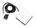 Versahit Dual Electrical Socket 1X 230V, French Type, Usb A/C 5V White Ral9003