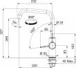FRANKE Baterie FN 5540.084 Urban 2.0 šedý kámen