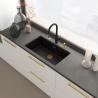 FRANKE tap FG 4767.904 Maris Stripes, Black matte/gold