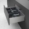 Hettich 9278309 Storage Box Orgastore 270, Anthracite Beech