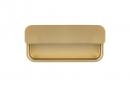 TULIP Handle Dunk recessed gold brushed