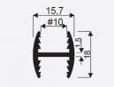 SEVROLL 03104 connecting rail H10 3m olive dark brushed