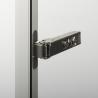 Stronghinges S3 Hinge Clip-On Overlay Alu, Unsprung (Push), Cam, Incl. Screws