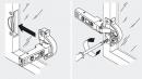 Blum 71B950A Alu Overlay With Damping 95°