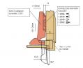 Blum 71T950Ab Alu Overlay For Silencer 95°