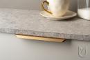 TULIP Handle profile Lori II 64/80 dark gold brushed