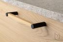 TULIP Handle Cory 1024 Oak lacquered/black brushed