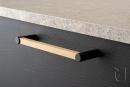 TULIP Handle Cory 320 Oak lacquered/black brushed