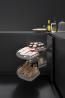 VIBO Fly Moon Galaxy shelf 450mm dark gray right