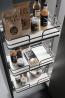 Vibo Galaxy, Larder Unit, Basket, 300Mm, White
