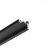 K-StrongLumio LED COB 24V 12W/m studená,Corner černá,krytka mléčná,3m