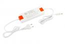 K-StrongLumio LED COB 24V 12W/m teplá,Surface stříbrná,krytka průsvitná,3m
