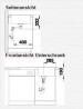 BLANCO 520511 Sink Zia 5 S anthracite without eccentric Silgranit PuraDur