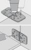 BLUM 65.5380 hinge mounting template