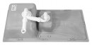 BLANCO 519858 Sink Sona 6 With tartufo without eccentric Silgranit PuraDur