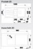 BLANCO 519858 Sink Sona 6 With tartufo without eccentric Silgranit PuraDur