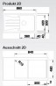 BLANCO 519678 Sink Sona 5 With tartufo without eccentric Silgranit PuraDur