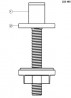 BLANCO 221336 Accessories control knob round stainless steel imitation