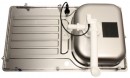 BLANCO 519717 Sink LANTOS 45 S-IF brushed stainless steel with eccentric