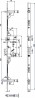 HOBES K 119 three-point lock PZ zinc white