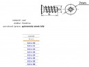 Euroscrew 6.3x25/7 countersunk head 7mm PZ2 zinc white