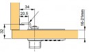 LEHMANN latch (riegel) 460 (443714600)