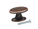 TULIP Knob Tomo old copper dark