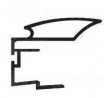 SEVROLL 04529 Alfa II mounting bar 16/18mm 2.70m olive