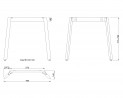 MILADESIGN Desk base Mobilar M5408T–SL white