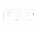 MILADESIGN Table cover sheet G8 ST344 white