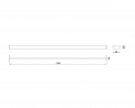 MILADESIGN Channel G6 ST611K/14 white