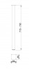 MILADESIGN Table leg G5 ST502 black