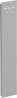 MILADESIGN Panel of the desk base G1 ST381 black