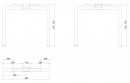 MILADESIGN Desk base Quantum Q7308 black