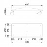 MILADESIGN PC trolley G9 ST101 anthracite
