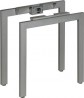 MILADESIGN Desk base Quark Q7206 silver