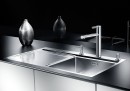 BLANCO 517593 Tap Linee-s stainless steel silk matt