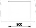 BLANCO 516644 Sink Dalago 8-F white with Silgranit PuraDur eccentric