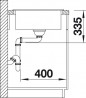 BLANCO 517568 Sink Zia XL 6 S anthracite without eccentric Silgranit PuraDur
