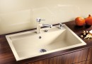 BLANCO 516638 Dalago 8 coffee sink with Silgranit PuraDur eccentric