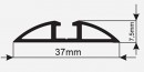 SEVROLL 02581 Hide N bottom line 3m silver