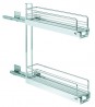 KES 233460 double basket 150mm 90° 3D Arena Classic silver right