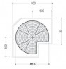 K-VIBO carousel + 2 shelves