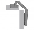 HETTICH 45038 Intermat 9930 TB43 K-5 50° 65°